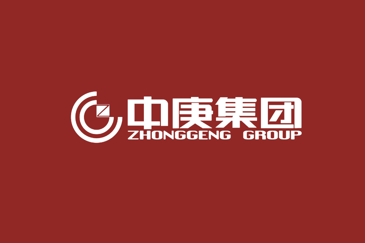 中庚集团反白logo