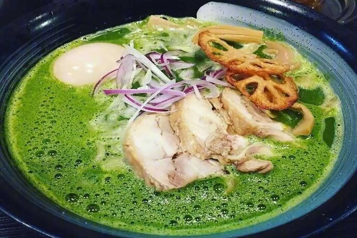 抹茶拉面