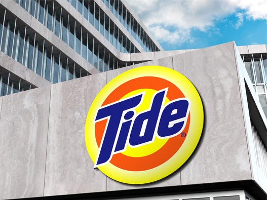 汰渍（Tide）logo设计含义及设计理念