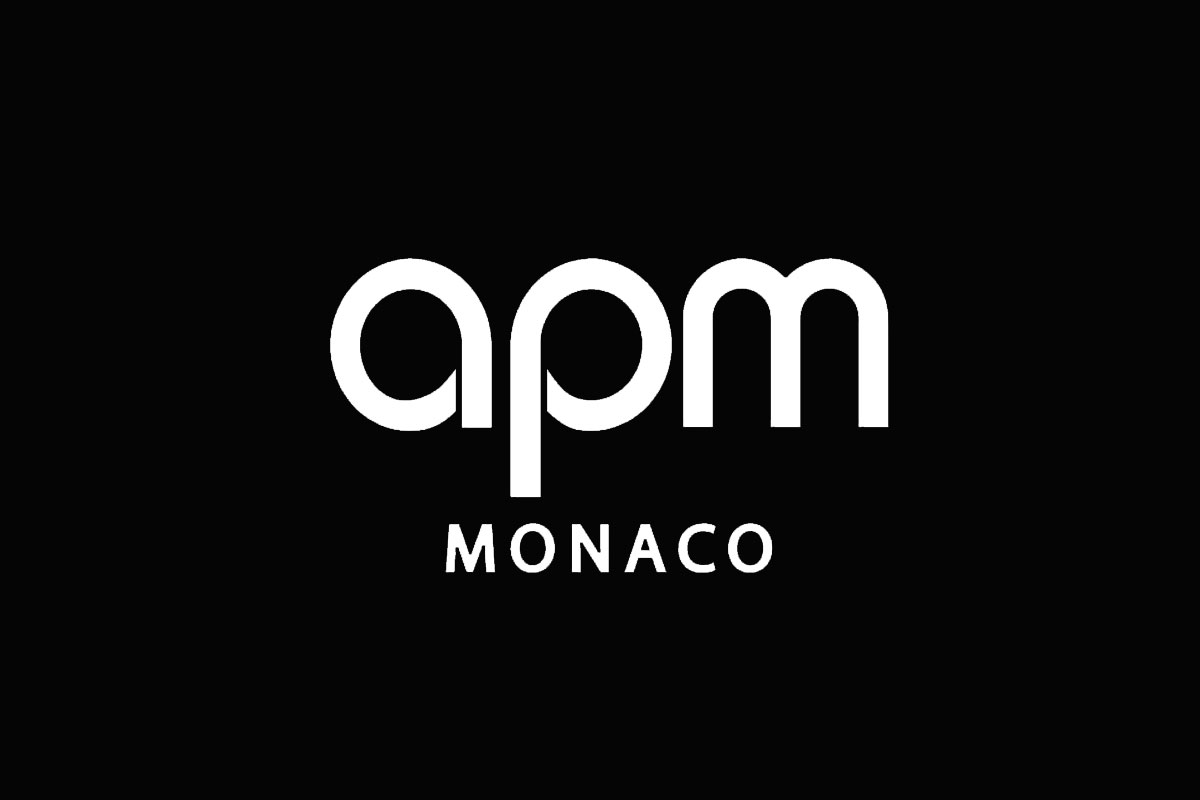 APM Monaco品牌反白LOGO