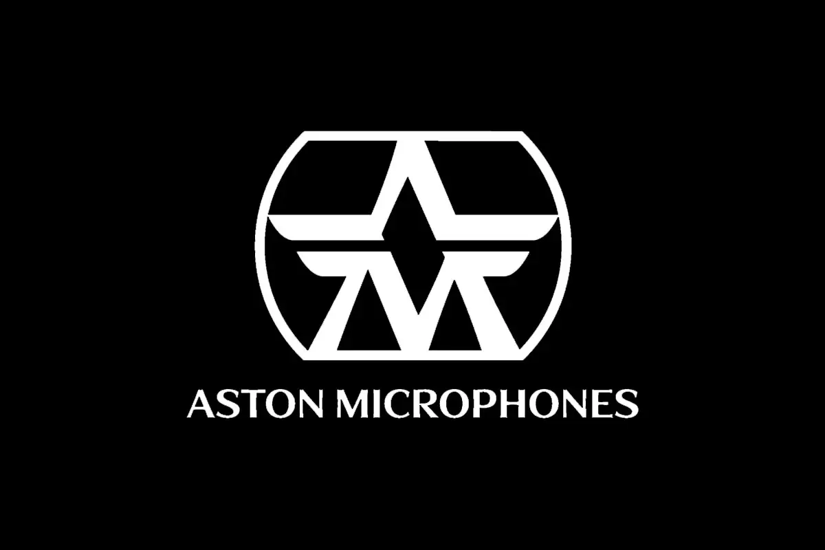 ASTON MICROPHONES品牌反白LOGO