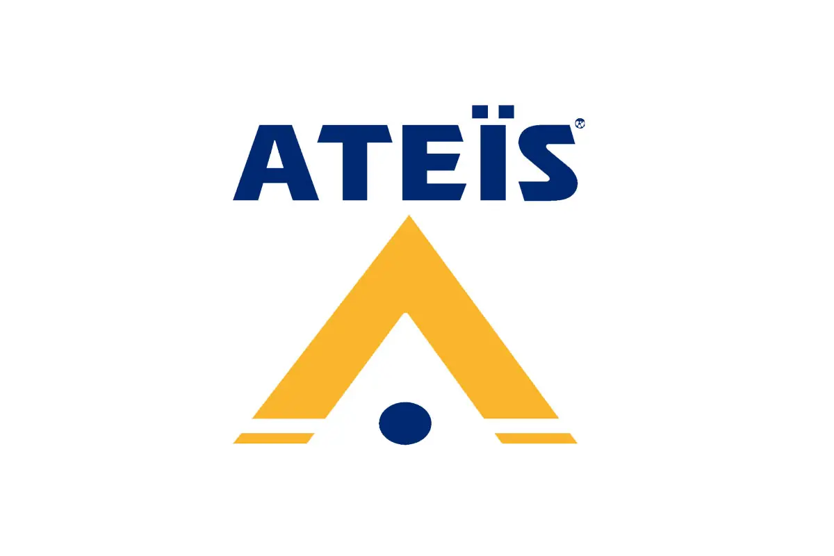 ATEIS亚提斯品牌LOGO设计案例-字母元素标志设计