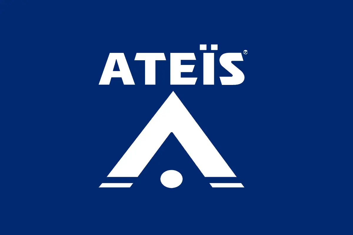 ATEIS亚提斯品牌反白LOGO