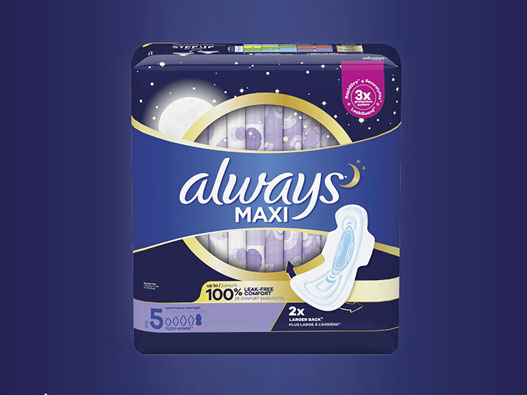 Always标志设计含义及纸尿裤品牌设计理念