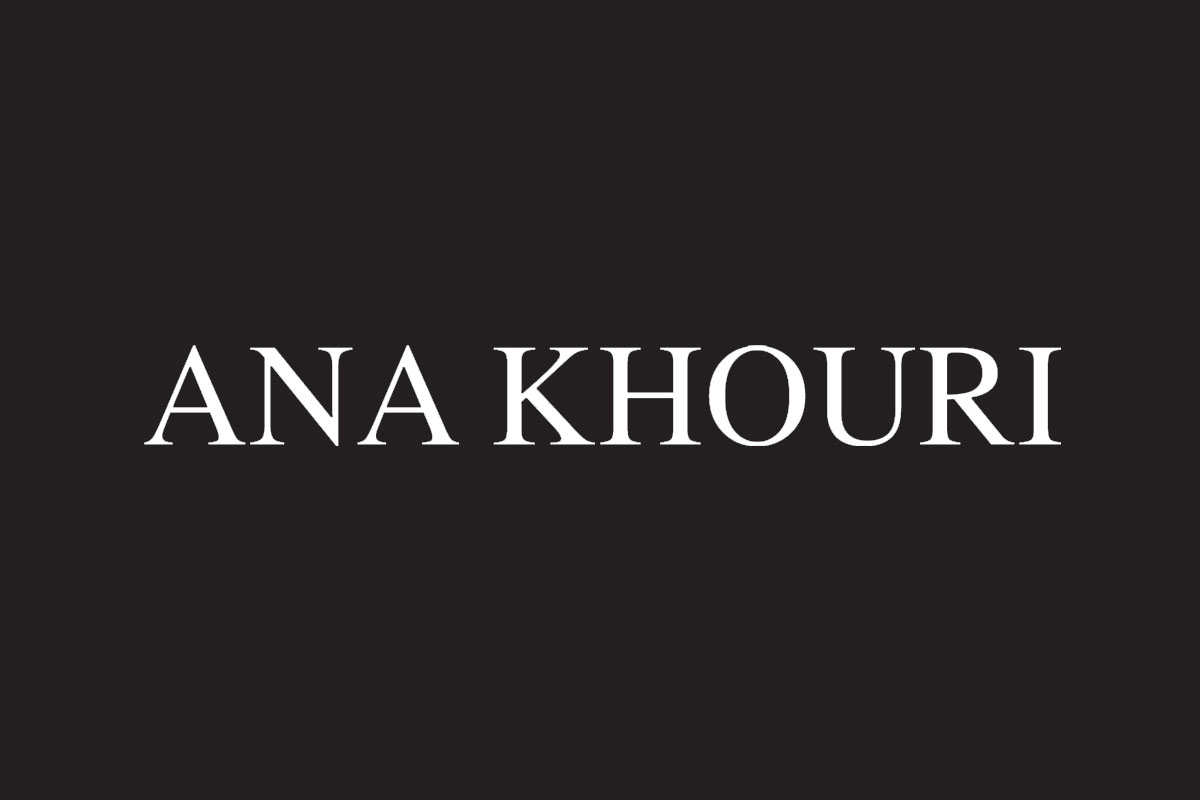 Ana Khouri品牌反白LOGO