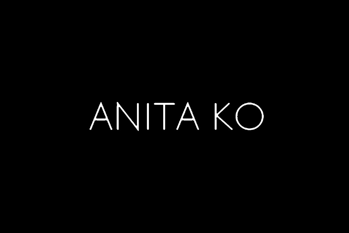 Anita Ko品牌反白LOGO