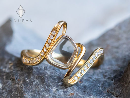 Anueva Jewelry标志设计含义及珠宝品牌设计理念