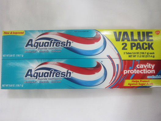Aquafresh艾科弗标志设计含义及牙膏品牌设计理念