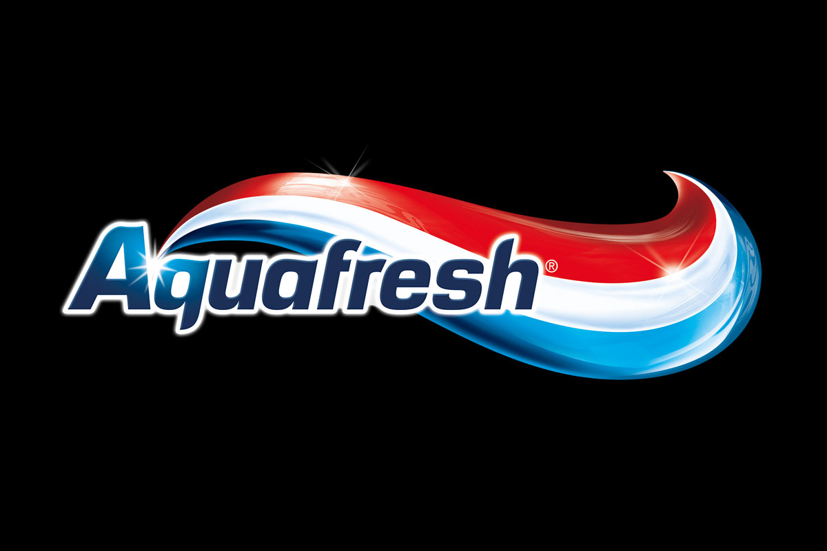 Aquafresh艾科弗品牌反白LOGO