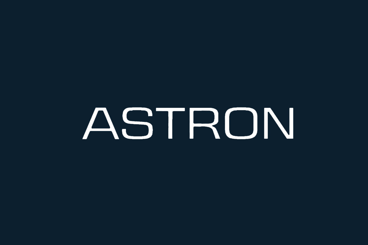 Astron品牌反白LOGO