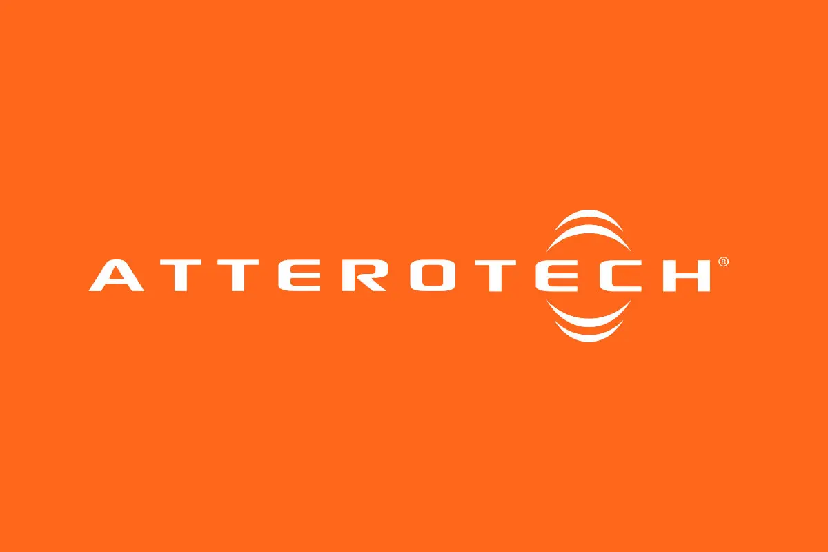 AtteroTech品牌反白LOGO