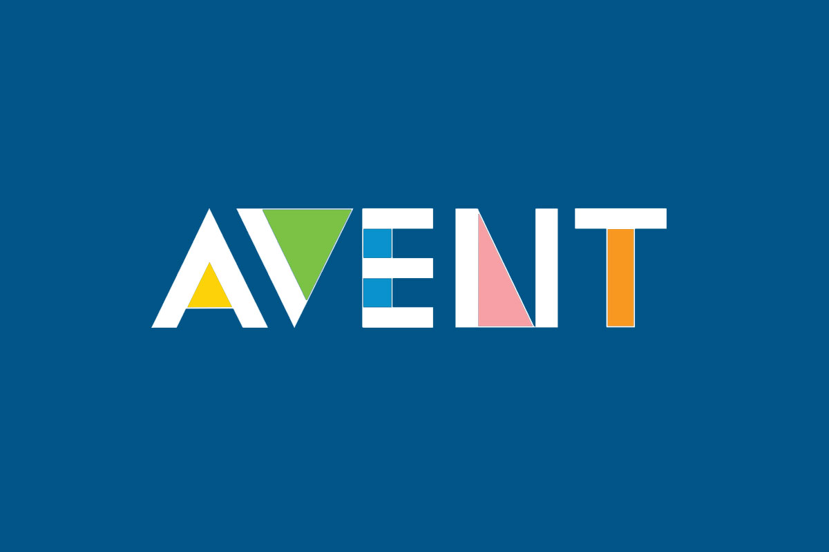 Avent新安怡品牌反白LOGO