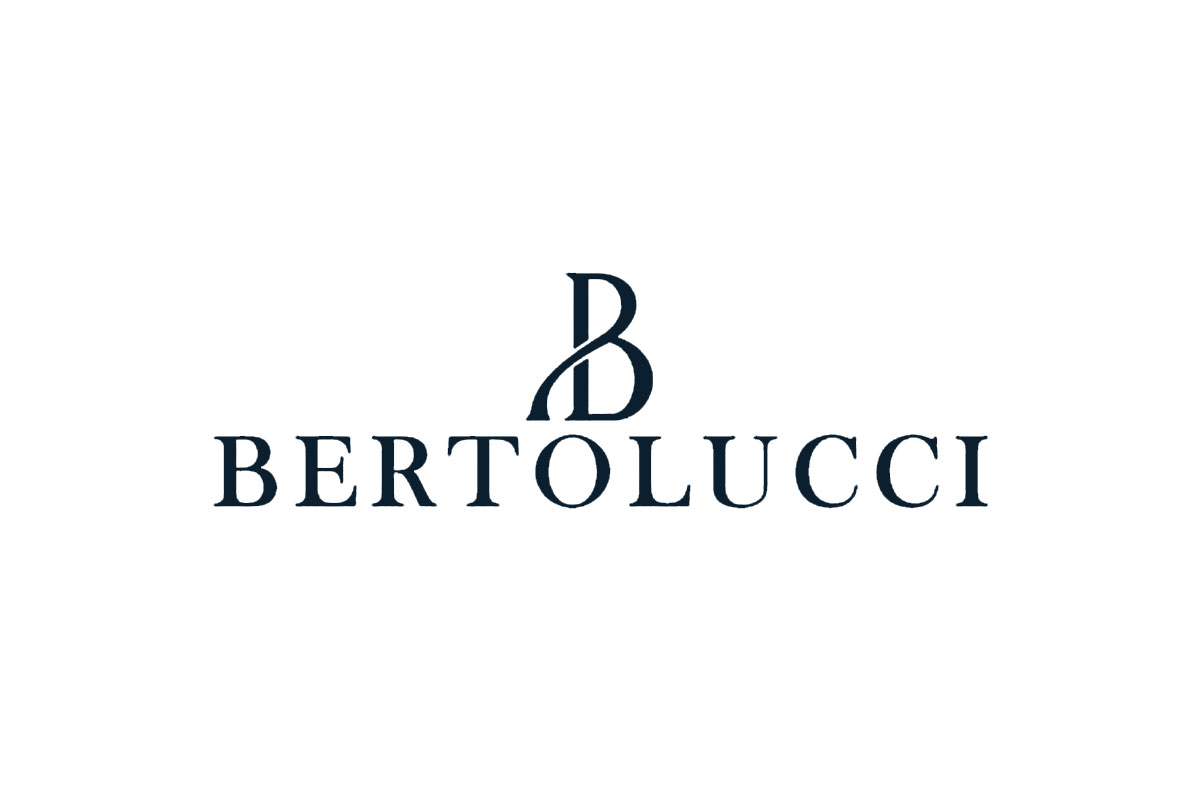 BERTOLUCCI贝托鲁奇品牌LOGO设计案例-字母元素标志设计