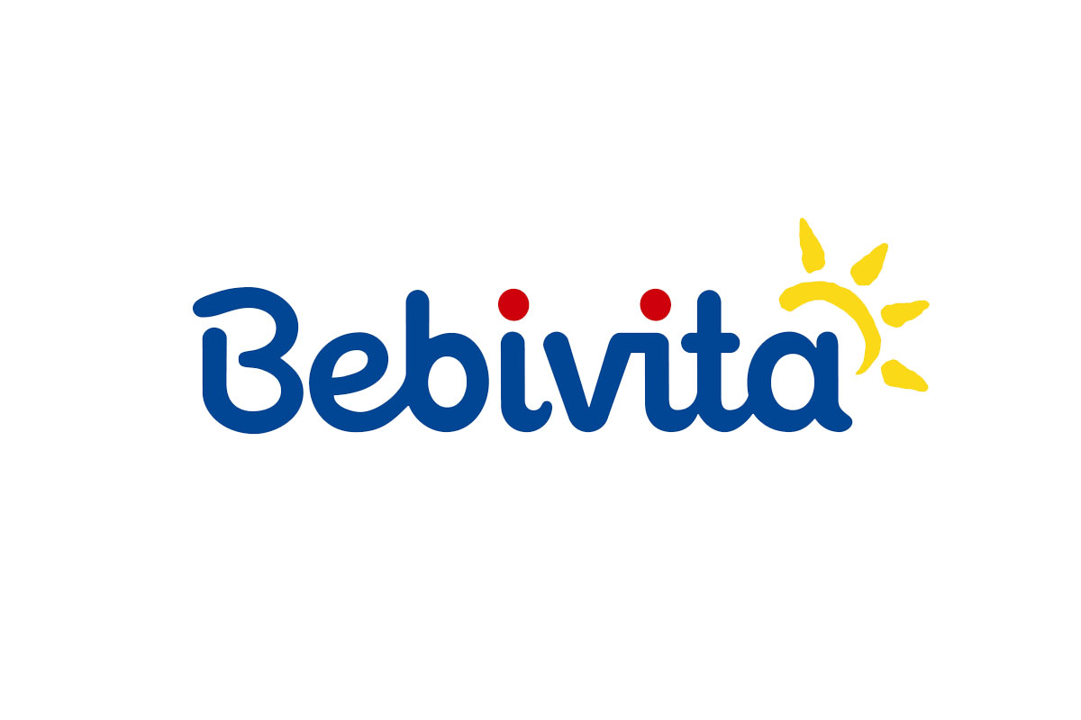 Bebivita贝唯他品牌LOGO设计案例-太阳元素标志设计