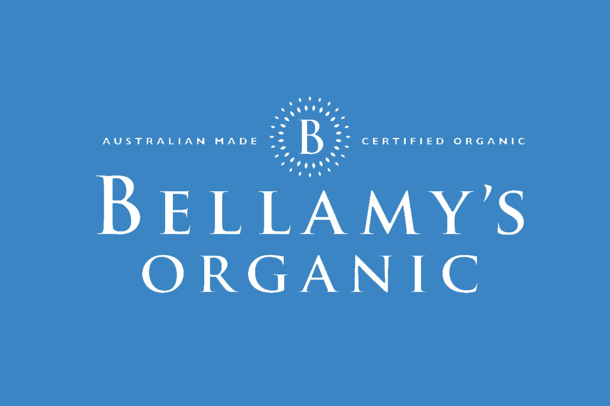 Bellamy’s贝拉米品牌反白LOGO