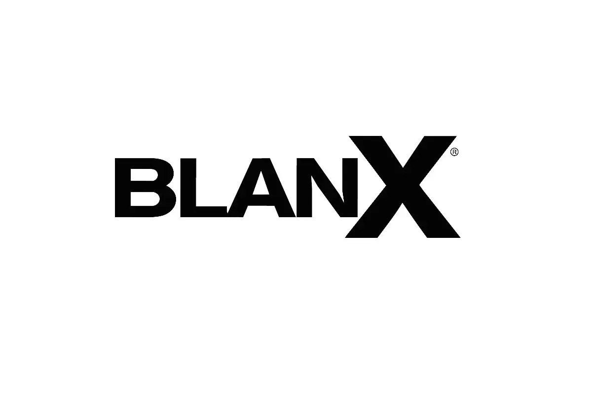 BlanX倍林斯品牌LOGO设计案例-字体元素标志设计