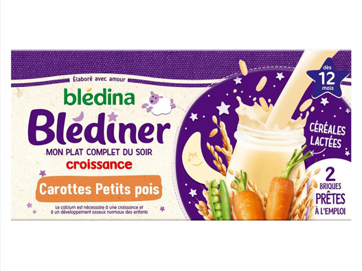 Blédina贝乐蒂标志设计含义及奶粉品牌设计理念