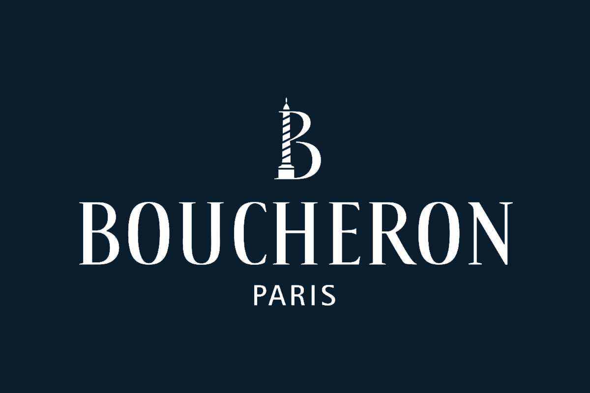 Boucheron宝诗龙品牌反白LOGO