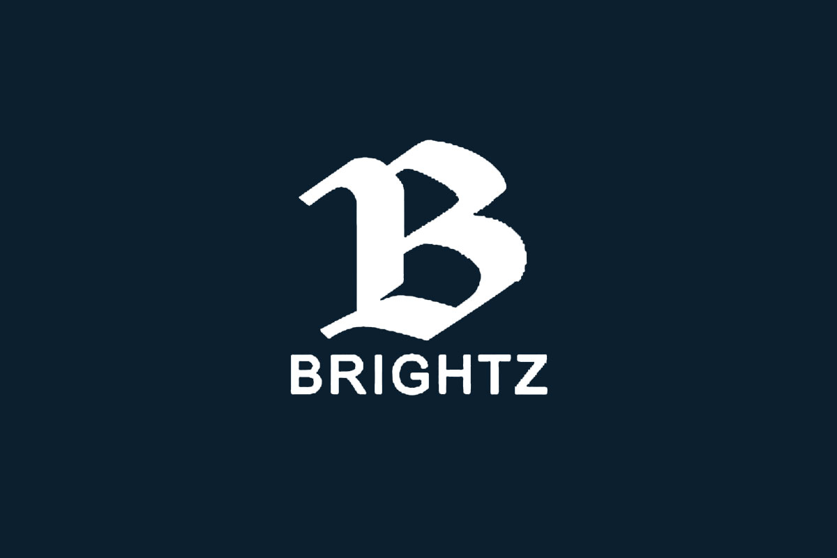 Brightz品牌反白LOGO