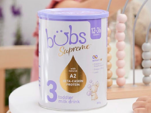 Bubs贝儿标志设计含义及奶粉品牌设计理念