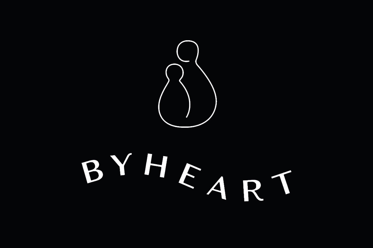 ByHeart品牌反白LOGO