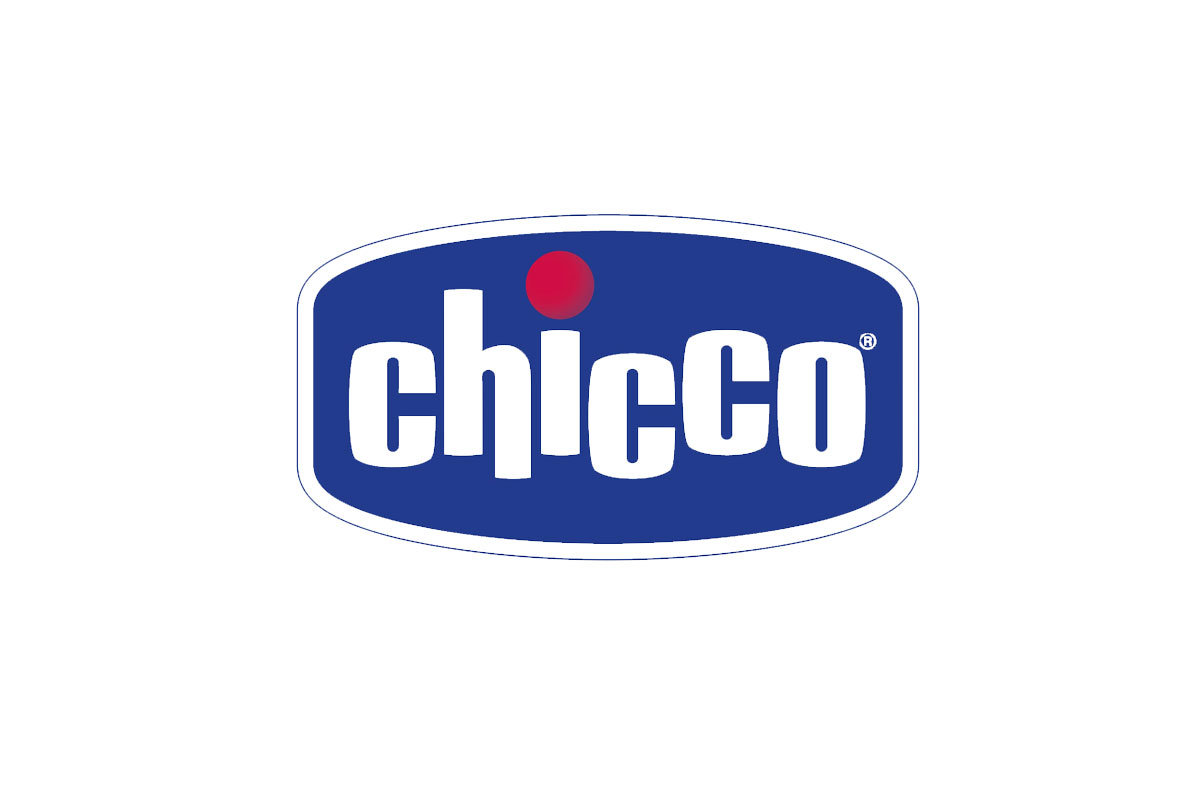 Chicco智高品牌LOGO设计案例-字体元素标志设计