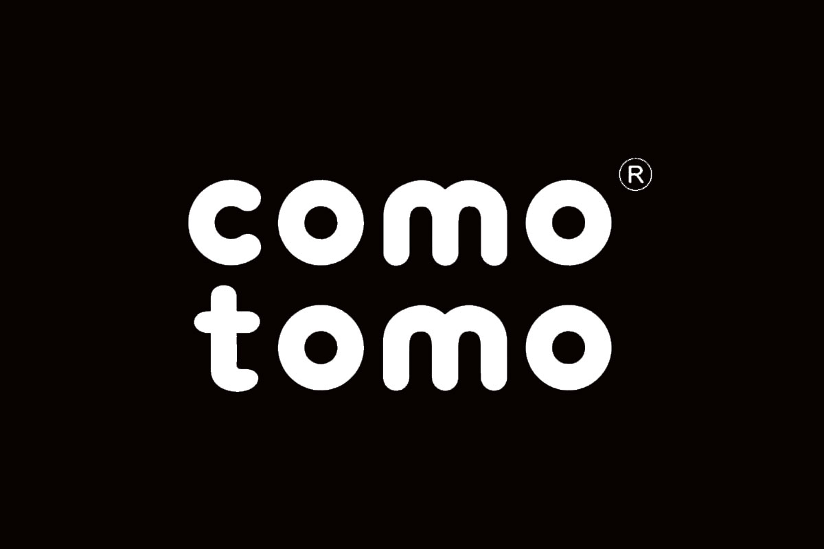 Comotomo可么多么品牌反白LOGO