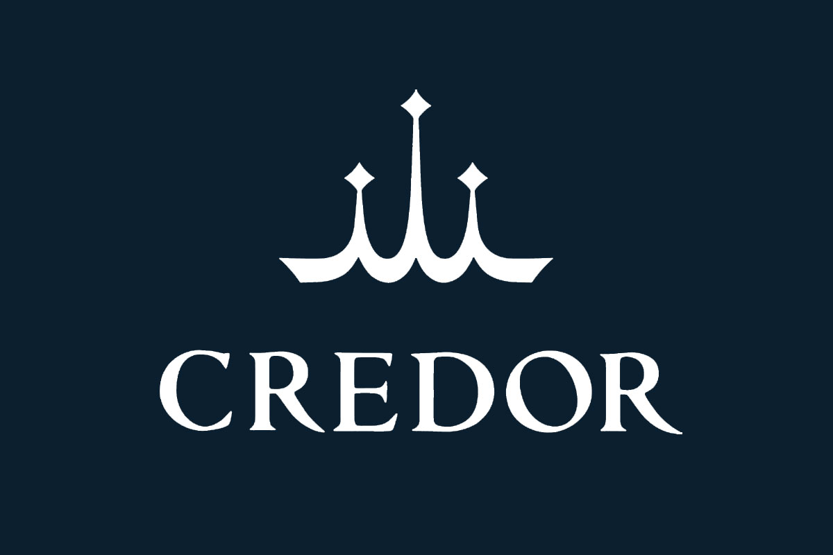 Credor贵朵品牌反白LOGO