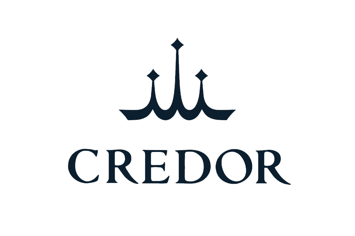 Credor贵朵品牌LOGO设计案例-皇冠元素标志设计