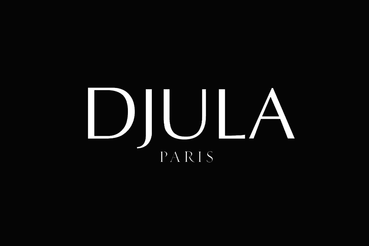 Djula茱蕊品牌反白LOGO
