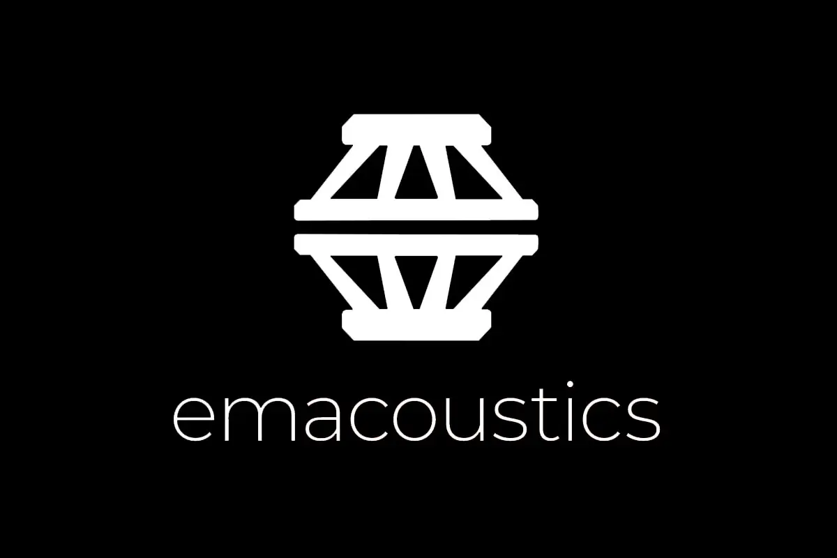 EM Acoustics品牌反白LOGO