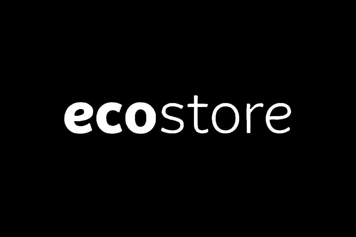 Ecostore宜可诚品牌反白LOGO