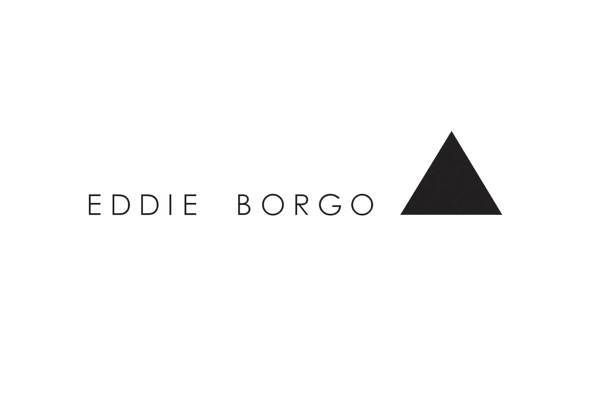 Eddie Borgo品牌LOGO设计案例-三角形元素标志设计