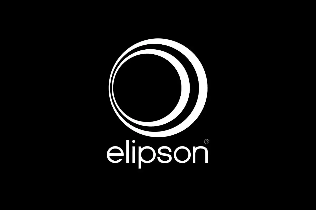 Elipson伊丽声品牌反白LOGO