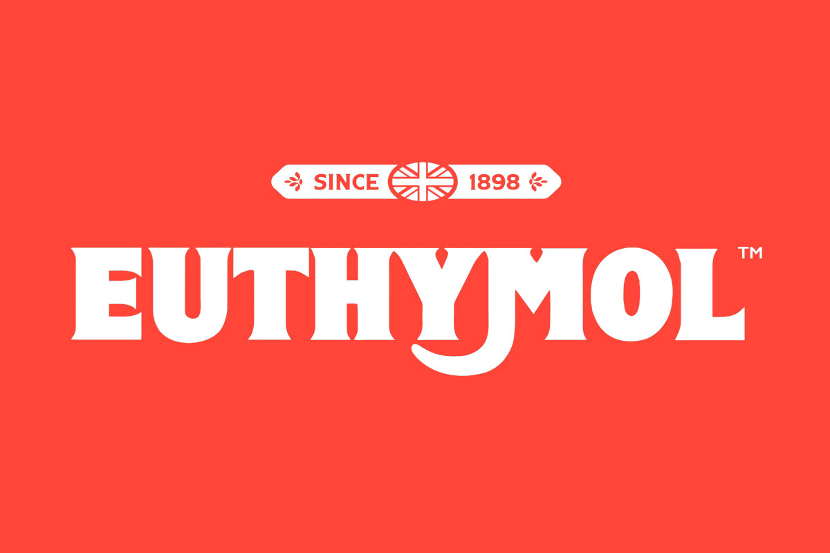 Euthymol品牌反白LOGO