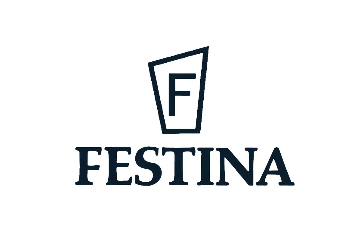 Festina飞士天品牌LOGO设计案例-F字母元素标志设计