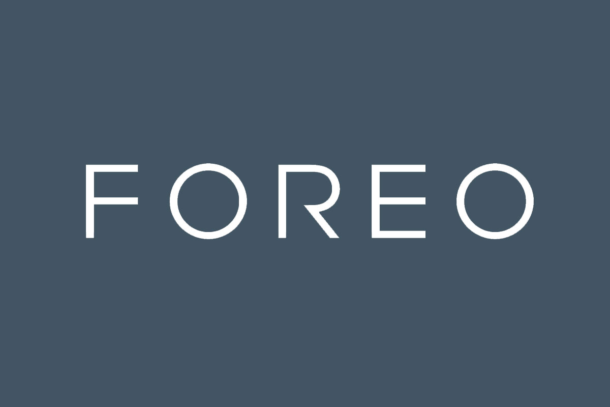 Foreo斐珞尔品牌反白LOGO