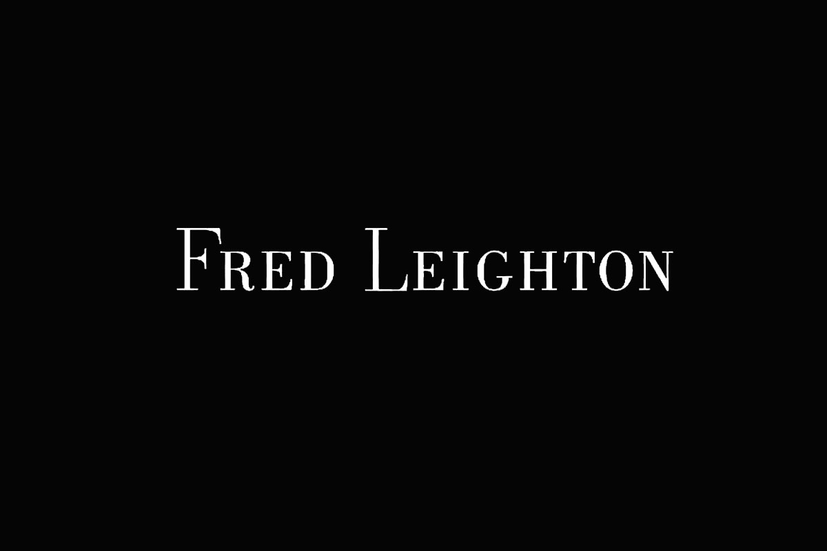 Fred Leighton品牌反白LOGO