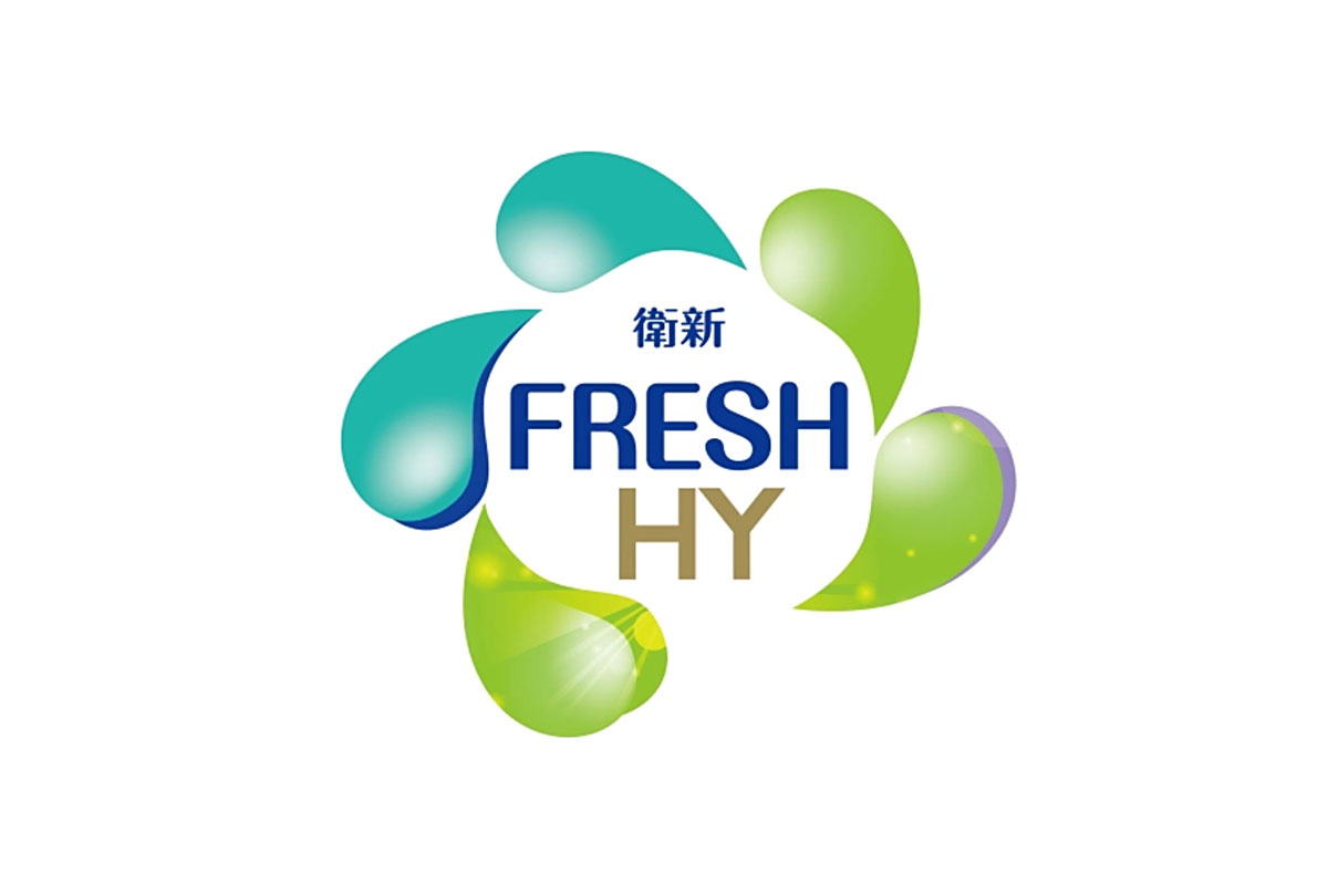 Fresh HY卫新品牌LOGO设计案例-水滴元素标志设计