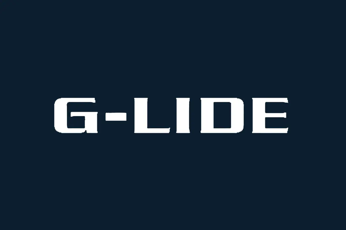 G-Lide品牌反白LOGO