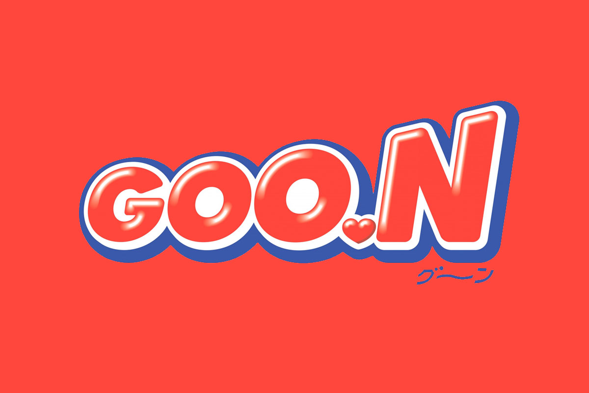 GOO.N大王品牌反白LOGO