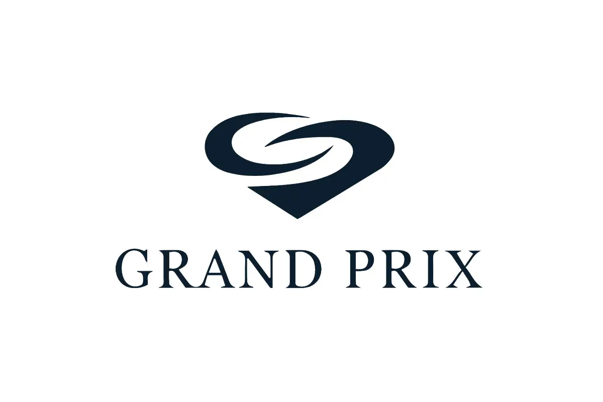 GRAND PRIX品牌LOGO设计案例-心形元素标志设计
