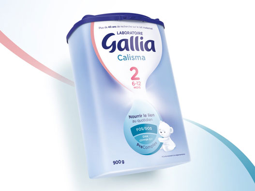 Gallia佳丽雅标志设计含义及奶粉品牌设计理念