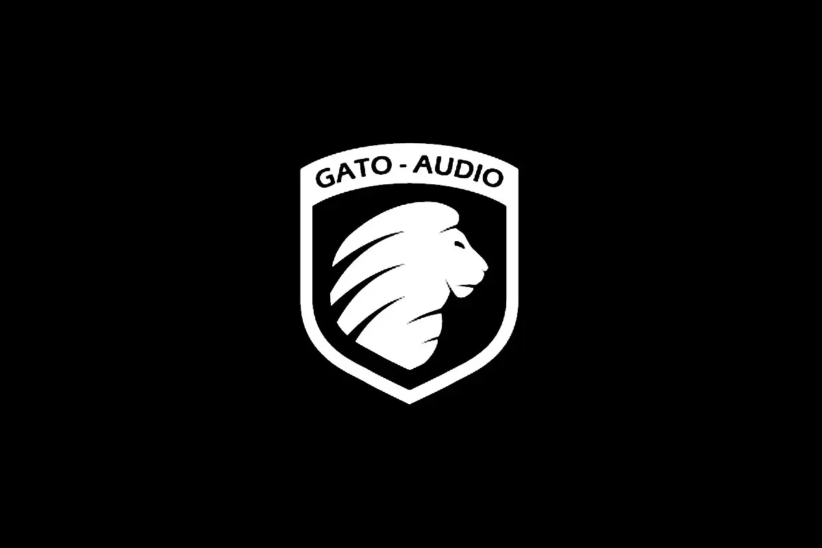 Gato Audio品牌反白LOGO