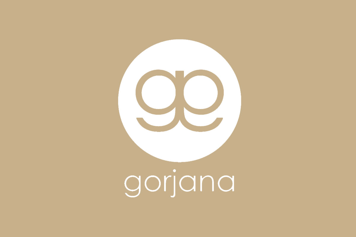 Gorjana古杰娜品牌反白LOGO