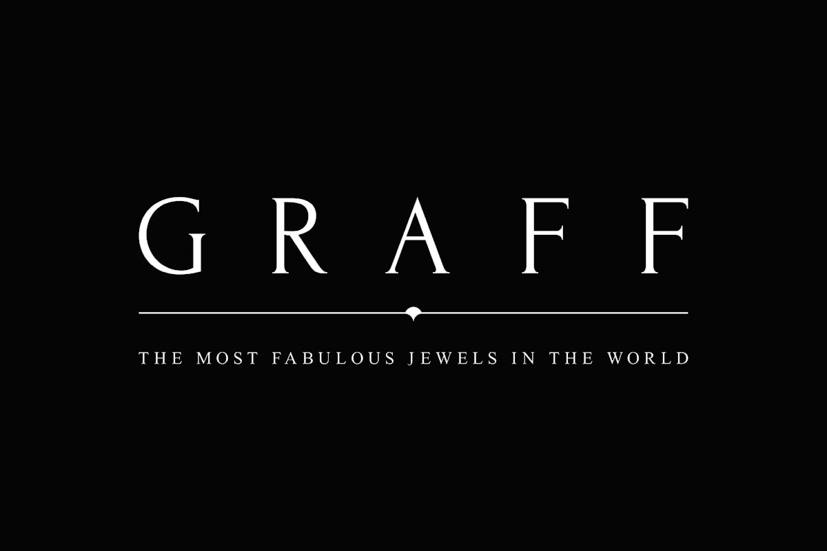 Graff格拉夫品牌反白LOGO