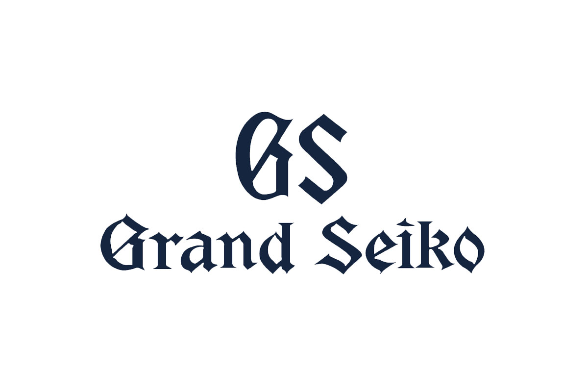 Grand Seiko冠蓝狮品牌LOGO设计-哥特式元素标志设计