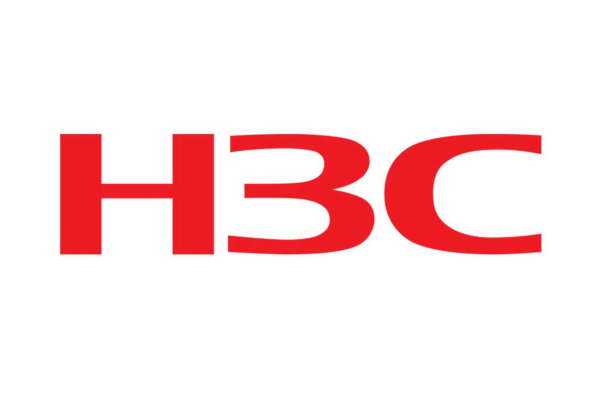 企业路由器logo设计-新华三H3C品牌logo设计