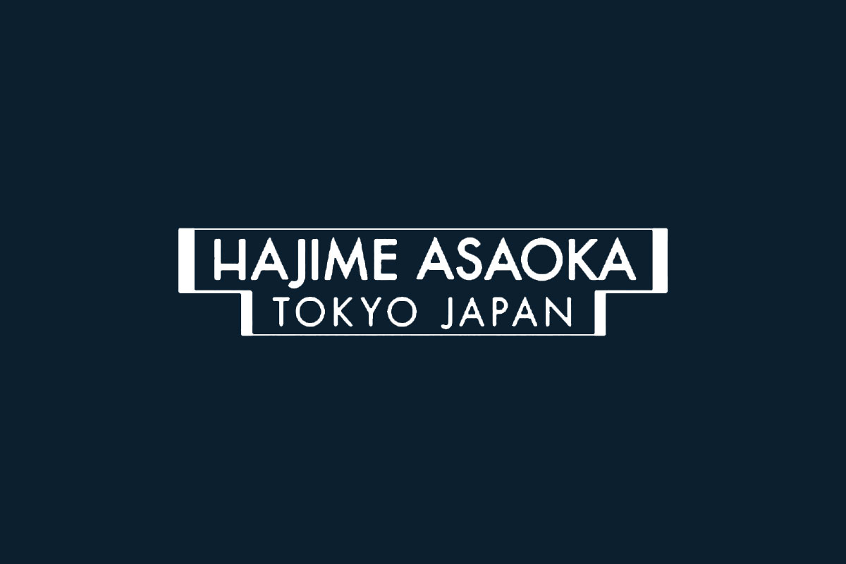 Hajime Asaoka品牌反白LOGO