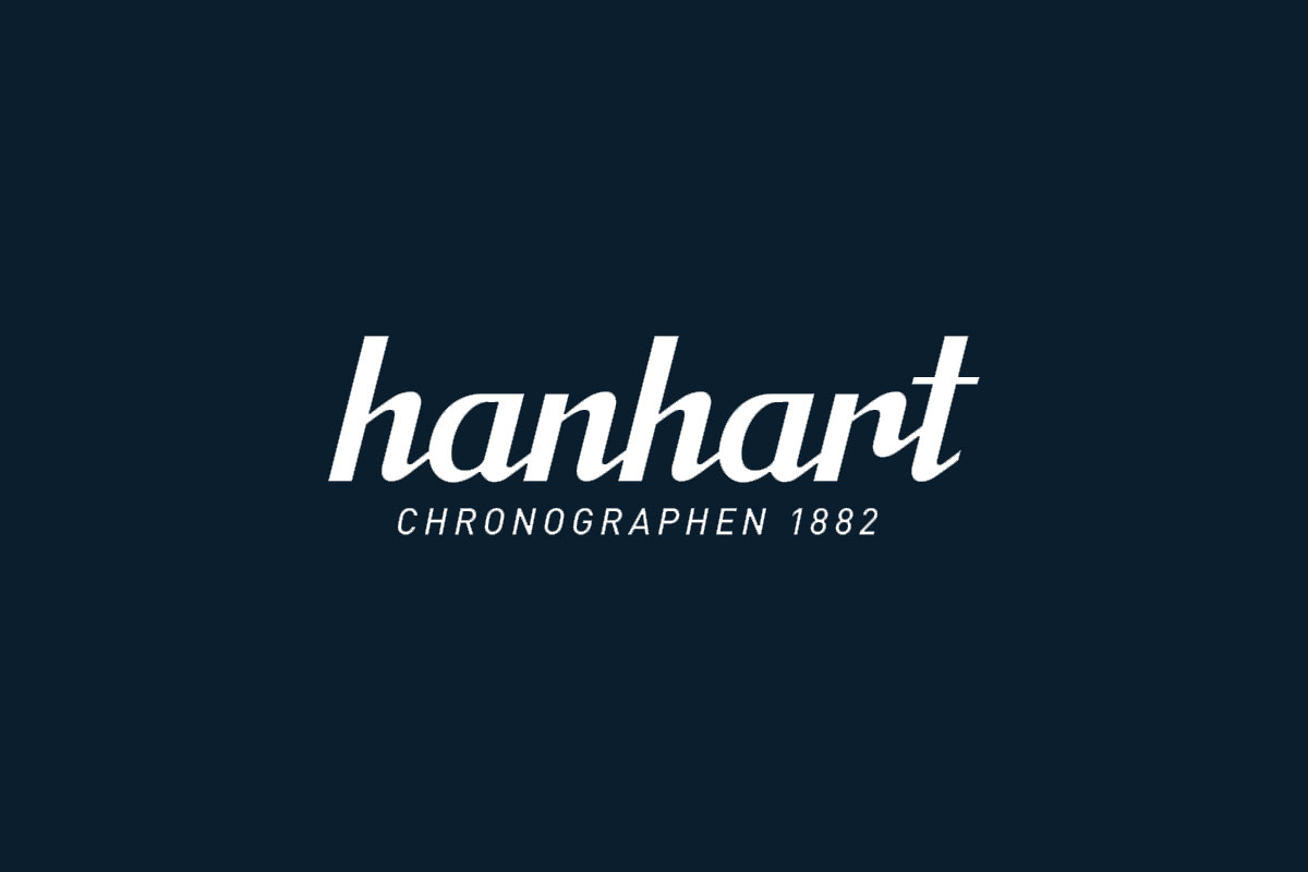 Hanhart显赫品牌反白LOGO